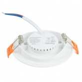 Светодиодный светильник Feron AL540 7W 4000K 560Lm белый, круглый встраиваемый d77/D90x16mm