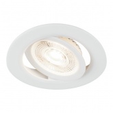 Светодиодный светильник ЭРА KL LED 25A-5 4K WH 5W 4200K круглый поворотный белый 5063079907927