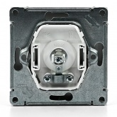 Розетка телевизионная SE ArtGallery простая белая