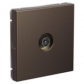 Розетка телевизионная SE ArtGallery простая мокко