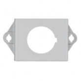 Адаптер закрытого типа ИЭК MASTER для установки светосигнальной арматуры на DIN-рейку 22мм