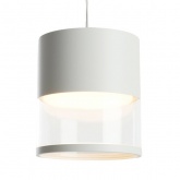 Светильник потолочный на подвесе Feron HL4548 под лампу GX53 max 12W 230V белый D85*H88