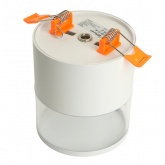 Светильник потолочный Feron HL454 под лампу GX53 230V max 12W белый D85x94mm