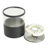 Светильник потолочный Feron HL454 под лампу GX53 230V max 12W черный D85x94mm