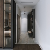 Светильник потолочный накладной / встраиваемый Feron HL455 GX53 230V max 12W черный D85x47mm