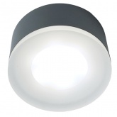 Светильник потолочный Feron HL456 под лампу GX53 230V max 12W черный D100x50mm