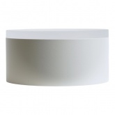 Светильник потолочный Feron HL456 под лампу GX53 230V max 12W белый D100x50mm