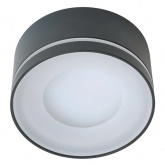 Светильник потолочный Feron HL457 под лампу GX53 230V max 12W черный D100x50mm