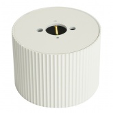 Светильник потолочный Feron HL458 под лампу GX53 max 12W 230V белый D82x60mm