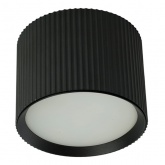 Светильник потолочный Feron HL458 под лампу GX53 max 12W 230V черный D82x60mm