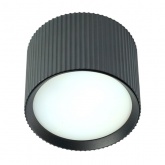 Светильник потолочный Feron HL458 под лампу GX53 max 12W 230V черный D82x60mm