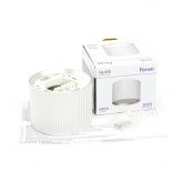 Светильник потолочный Feron HL458 под лампу GX53 max 12W 230V серебро D82x60mm