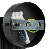 Светильник настенный Feron HL4580 GX53 230V max 12W черный D85x65x116mm