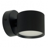 Светильник настенный Feron HL4580 GX53 230V max 12W черный D85x65x116mm