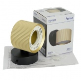 Светильник настенный Feron HL4580 GX53 230V max 12W золото + черный D85x65x116mm