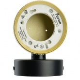 Светильник настенный Feron HL4580 GX53 230V max 12W золото + черный D85x65x116mm