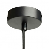 Светильник потолочный на подвесе Feron HL4588 под лампу GX53 max 12W 230V черный D60*H82