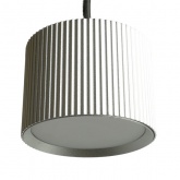 Светильник потолочный на подвесе Feron HL4588 под лампу GX53 max 12W 230V серебро, черный D60*H82