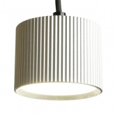 Светильник потолочный на подвесе Feron HL4588 под лампу GX53 max 12W 230V серебро, черный D60*H82