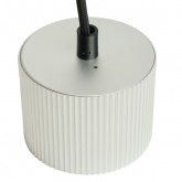 Светильник потолочный на подвесе Feron HL4588 под лампу GX53 max 12W 230V серебро, черный D60*H82