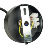 Светильник потолочный на подвесе Feron HL4588 под лампу GX53 max 12W 230V серебро, черный D60*H82