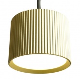 Светильник потолочный на подвесе Feron HL4588 под лампу GX53 max 12W 230V золото, черный D60*H82