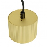 Светильник потолочный на подвесе Feron HL4588 под лампу GX53 max 12W 230V золото, черный D60*H82