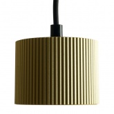 Светильник потолочный на подвесе Feron HL4588 под лампу GX53 max 12W 230V золото, черный D60*H82