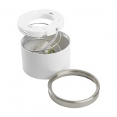 Светильник потолочный Feron HL459 под лампу GX53 230V max 12W белый + хром D82x60mm