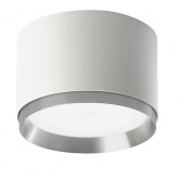 Светильник потолочный Feron HL459 под лампу GX53 230V max 12W белый + хром D82x60mm