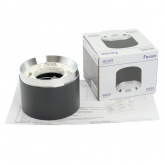 Светильник потолочный Feron HL459 под лампу GX53 230V max 12W черный + хром D82x60mm