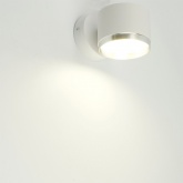 Светильник настенный Feron HL4598 GX53 230V max 12W белый + хром D85x65x116mm