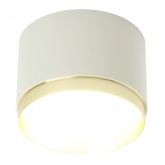 Светильник потолочный Feron HL459 под лампу GX53 230V max 12W белый + золото D82x60mm