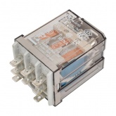 Силовое реле Finder Faston 3NO 16А 24В DC AgCdO