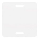 Бирка У-134 ЭРА кабельная маркировочная квадрат 55х55 мм белая [упаковка 50шт]