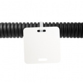 Бирка У-134 ЭРА кабельная маркировочная квадрат 55х55 мм белая [упаковка 50шт]