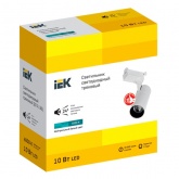 Светильник трековый однофазный ИЭК LED ДТО 1301 10W 4200K 800Lm 24° белый