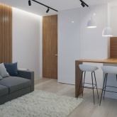 Светильник трековый однофазный ИЭК LED ДТО 1402 8W 4200K 560Lm 50° белый