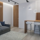 Светильник трековый однофазный ИЭК LED ДТО 1403 10W 4200K 720Lm 50° белый