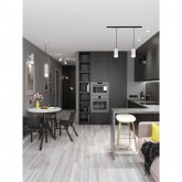 Светильник трековый однофазный поворотный ИЭК 4116 декоративный под лампу MR16 GU10 белый