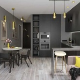 Светильник трековый однофазный подвесной ИЭК 4117 декоративный под лампу MR16 GU10 золото