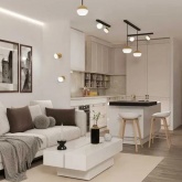 Светильник трековый однофазный подвесной ИЭК 4119 декоративный под лампу GX53 золото