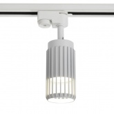 Светильник трековый однофазный поворотный ИЭК 4206 декоративный под лампу MR16 GU10 белый