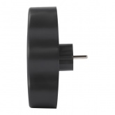 Тройник разветвитель электрический ЭРА SPx-3e-B на 3 розетки с заземлением 16А черный