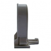 Патрон VS 27700 G13 сквозной боковые защёлки со стопором, высота оси 23мм, для ламп T8/T12