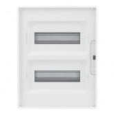 Щиток встраиваемый DKC FRAME 24 (2х12) модуля с прозрачной дверцей с шиной IP40 белый