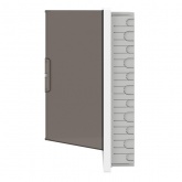 Щиток встраиваемый для полых стен DKC FRAME 36 модулей с тонированной дверцей с шиной IP40 белый