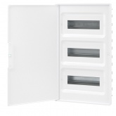 Щиток встраиваемый для полых стен DKC FRAME 36 (3х12) модулей с белой дверцей с шиной IP40 белый