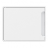 Щиток настенный DKC FRAME 8 модулей с белой дверцей с шиной IP40 белый