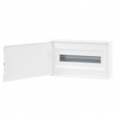 Щит настенный DKC FRAME 18 модулей с белой дверцей с шиной IP40 белый